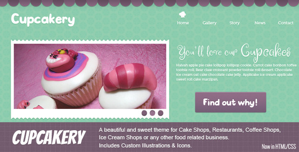 Cupcakery HTML