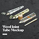 Weed Joint Pre-Roll Tube Mockup - GraphicRiver Item for Sale