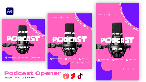 Podcast Opener | Instagram Shorts Tik Tok