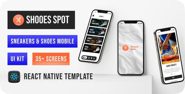 Shooe Spot Sneakers & Shoes | React Native Template