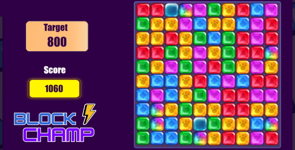 Block Champ - Cross Platform Puzzle Game