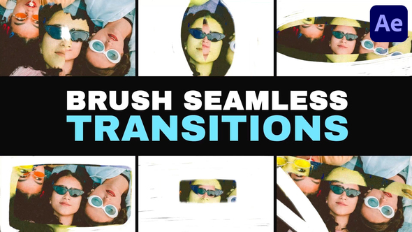 Brush Seamless Transitions | After Effects alt