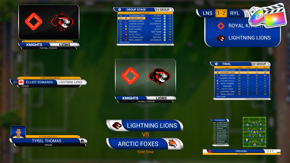 Soccer Lower Thirds | FCPX alt