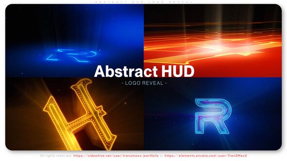 Abstract HUD Logo Reveal