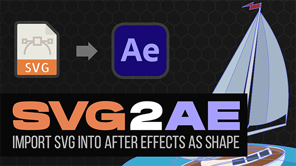 SVG2AE: Import SVG into AE as a Shape