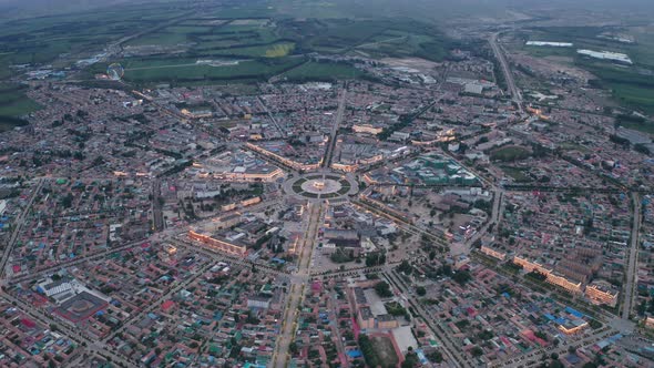 Cityscape of Turks Bagua City