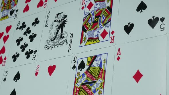 Modern Poker Cards On The Table