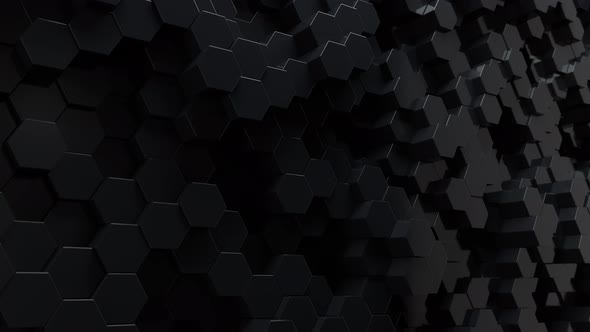 Hexagon Tiles 4k