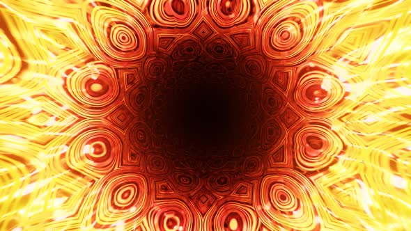 Abstract Gold and Red Background V11