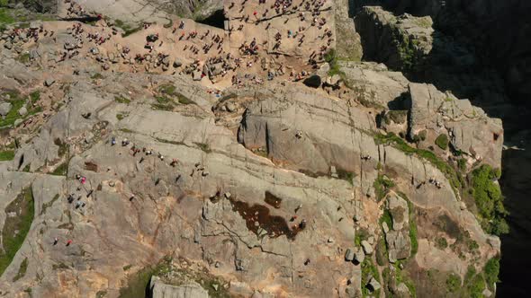 Pulpit Rock Preikestolen Beautiful Nature Norway