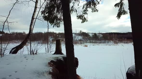 Winter, February, Quarry And River 26