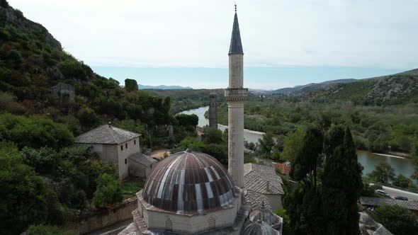 The Dome of Sisman Ibrahim Pasha Mosque