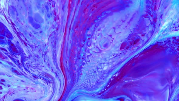 Abstract Colorful Sacral Liquid Waves Texture 701
