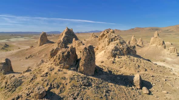 Tufa Formations Within Rare Natural Landscape