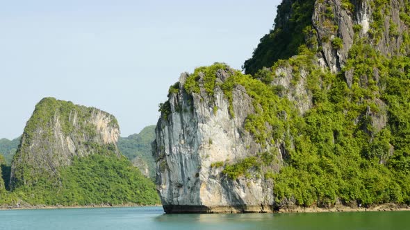 Tropical Islands of Halong Bay Vietnam