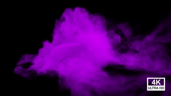 Purple Color Smoke 4K alt
