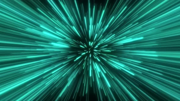 Colorful Hyperspace Jump Loop Neon Lights V17