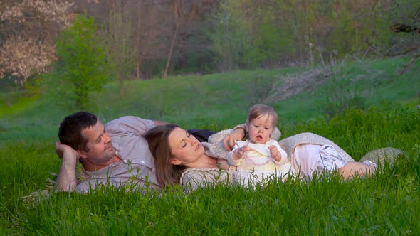 Happy Family with Kids