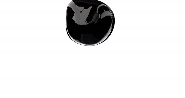 Black Metaball Realistic Black Metaball