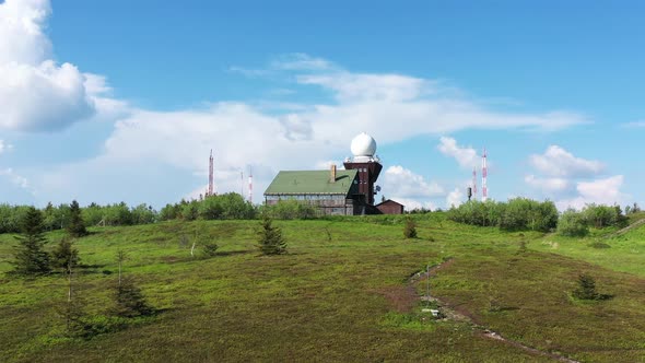 A view of the Kojsovska Hola recreational area in Slovakia