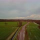 Aerial Shot of The Green Farm Land - VideoHive Item for Sale