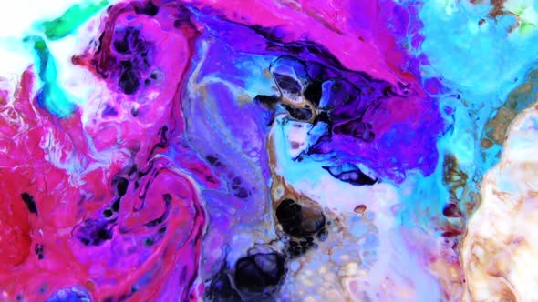 Color Explosion Abstract Art Painting alt