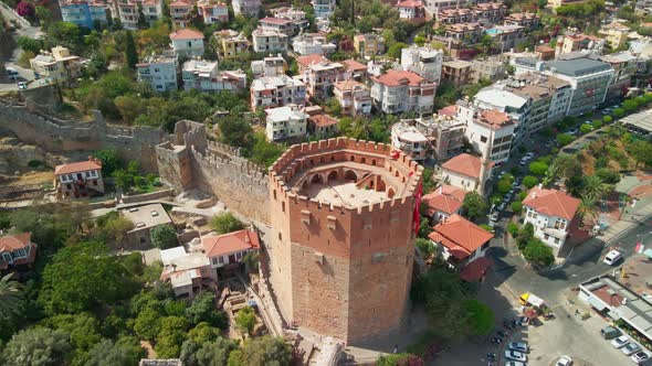 Red Tower in Alanya Kyzyl Kul