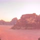 Planet Mars Like Landscape Timelapse of Wadi Rum Desert in Jordan on Sunset Time This Location Was - VideoHive Item for Sale