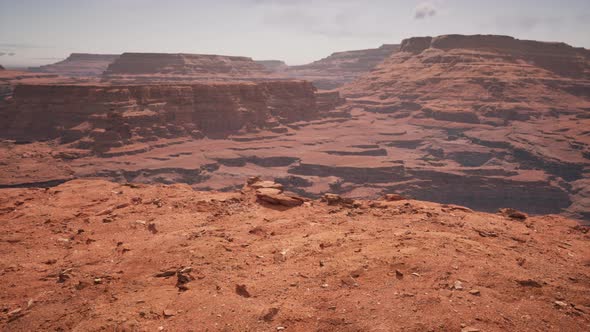 Grand Canyon in Arizona at Sunny Day