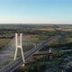 Aerial View Of Departure From The Bridge - VideoHive Item for Sale