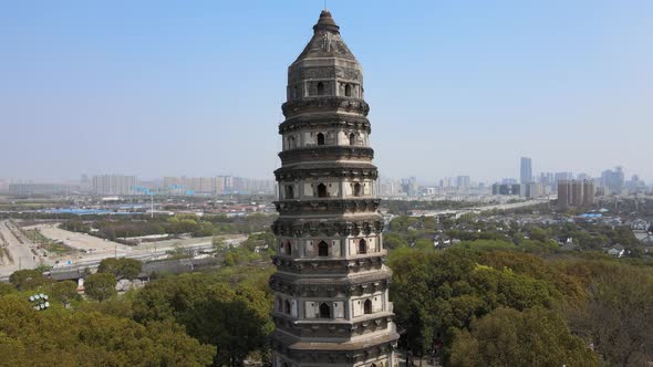 Ancient Chinese Tower, Suzhou