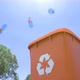 Plastic Bottles are Thrown and Falling into Plastic Garbage Waste Bin - VideoHive Item for Sale