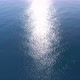 Infinite sea down view on morning sun reflection - VideoHive Item for Sale
