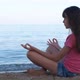 Teen Meditation on the Beach - VideoHive Item for Sale