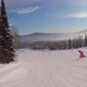 Snowboarding or Skiing on a Winter Snowy Slope - VideoHive Item for Sale