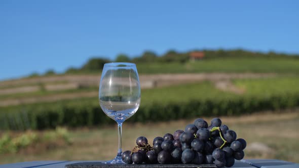 Pouring Red Wine