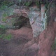 Ziedleju Reddish Sandstones Cliffs Outcrop and Cave in Latvia, Europe - VideoHive Item for Sale
