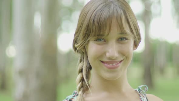 Young woman, portrait