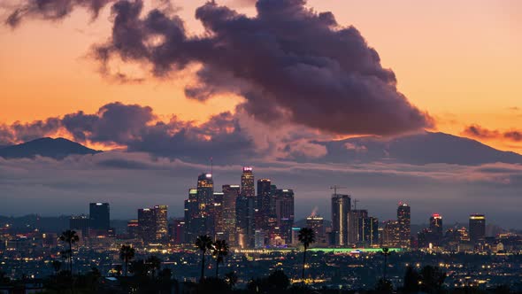 Downtown Los Angeles Sunrise