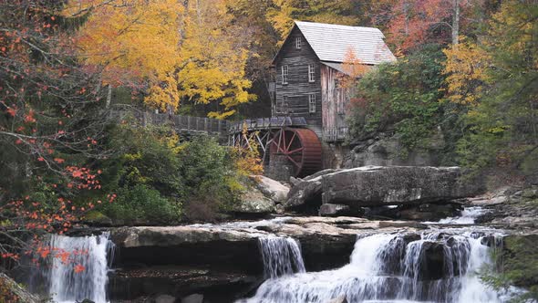 Babcock State Park, West Virginia, USA