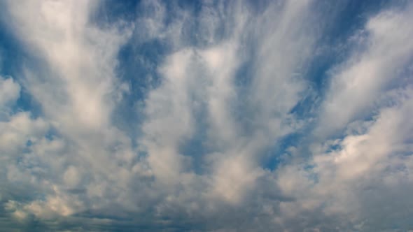 Clouds in a Blue Sky