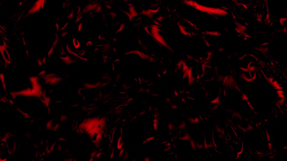 abstract red liquid moving