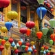 Colorful Lanterns in Old Quarter of Hoi An, Vietnam - VideoHive Item for Sale