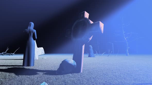 Nun and Christian Cemetery alt