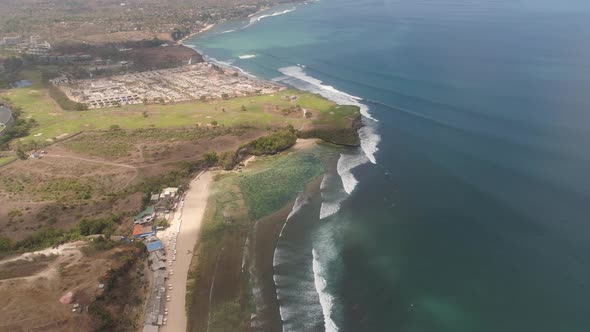 Seascape with Beach Bali Indonesia