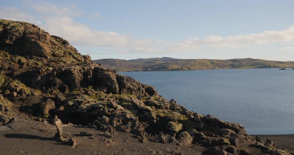 Kleifarvatn Lake in Iceland