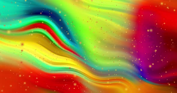 Abstract colorful animation. Multicolor liquid background. Beautiful gradient texture