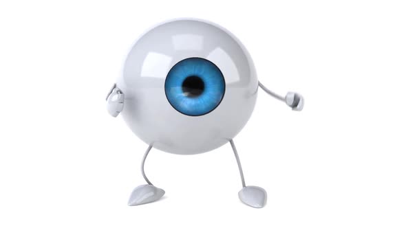 Fun cartoon eye