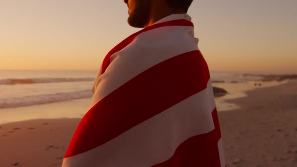 Young man by the sea