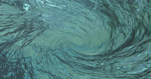 Rotating Blue Abstract Swirl Whirlpool Abstract Background Animation Seamless Loop alt
